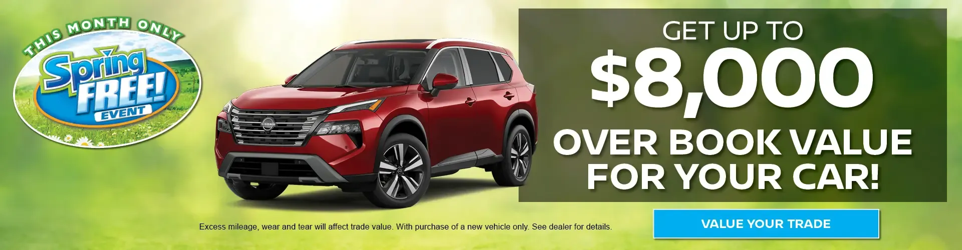 Get Up To 8,000 Over Book value